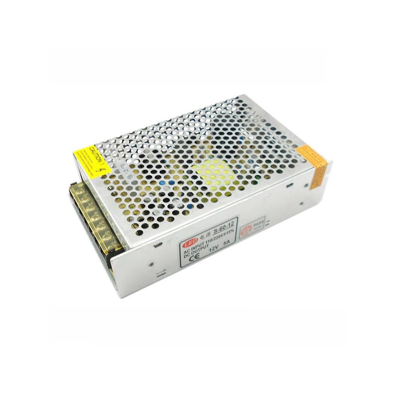 Transformador LED para tiras de 12V 150W con protección IP20 uso interior  LedHabitat